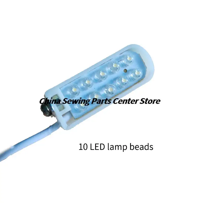 JMN Brand LED Industrial Sewing Machine Lights 10 Lamp Beads Energy-saving Lamp Magnet Voltage 110-380 Volts JUKI JACK BROTHER