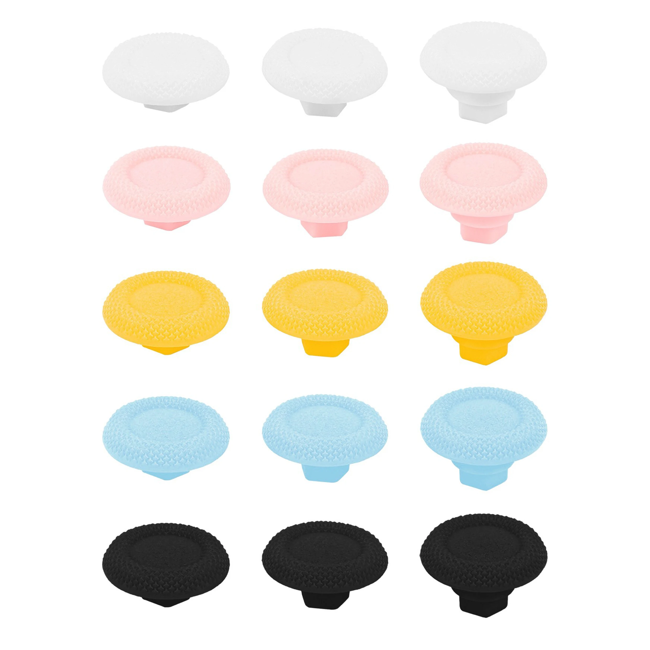 

8pcs Anti-Slip Replacement Thumbstick Caps for PS5 PS4 Xbox Series X/S Controller, Analog Joystick Stick Grips Accessories