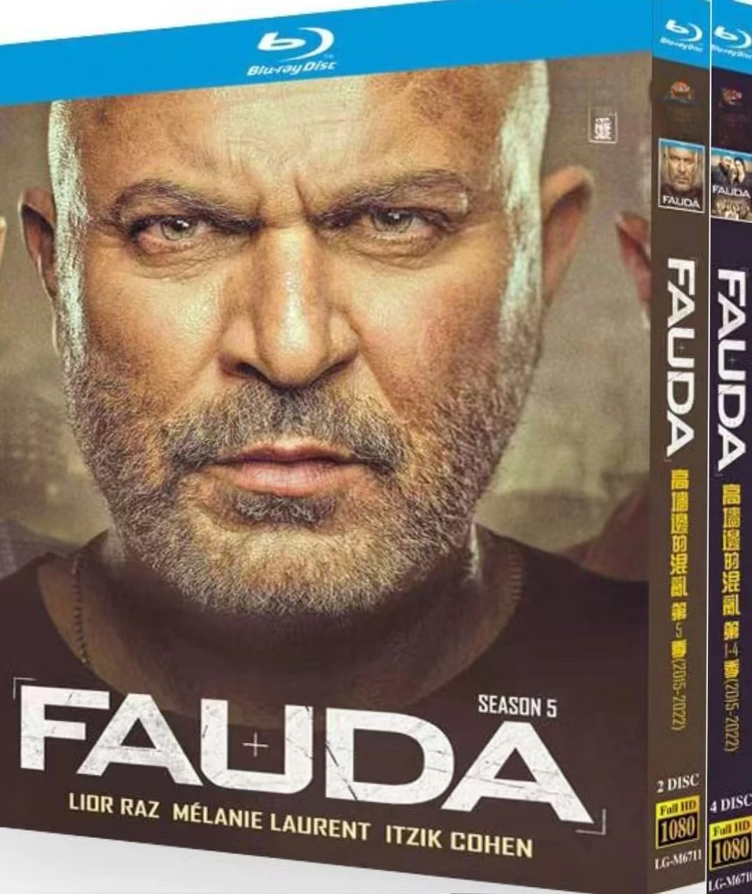 Fauda Season (1-5) 6-D Blu‑ray BD Boxed Set
