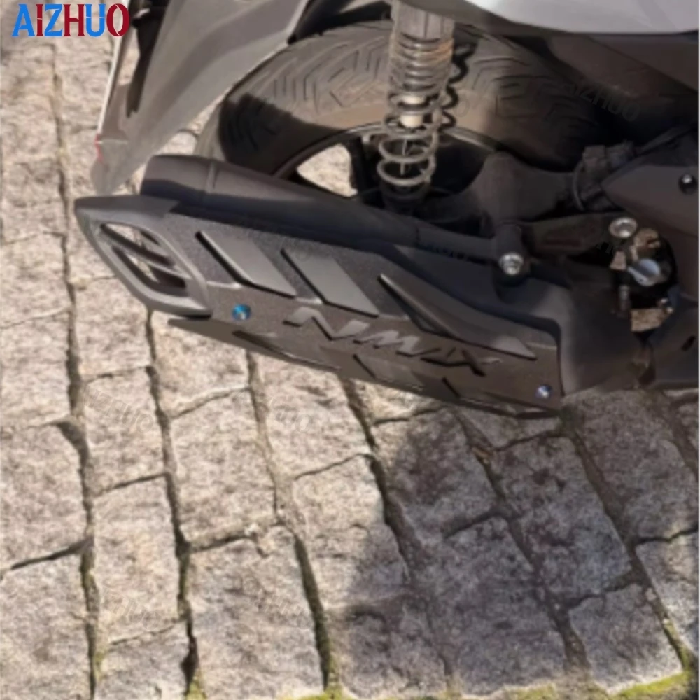

For Yamaha Nmax 125 155 Nmax125 and 155 2021-25 2026 2027 Motorcycle Exhaust Pipe Protective Cover Aluminum Alloy Exhaust Cover