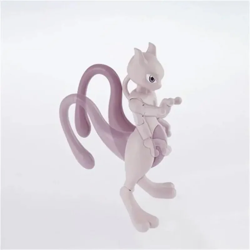 بانداي الأصلي حقيقية الشكل البوكيمون أطقم منمذجة شخصيات كرتونية البوكيمون تطور Mewtwo جمع عمل نموذج لجسم الاطفال اللعب