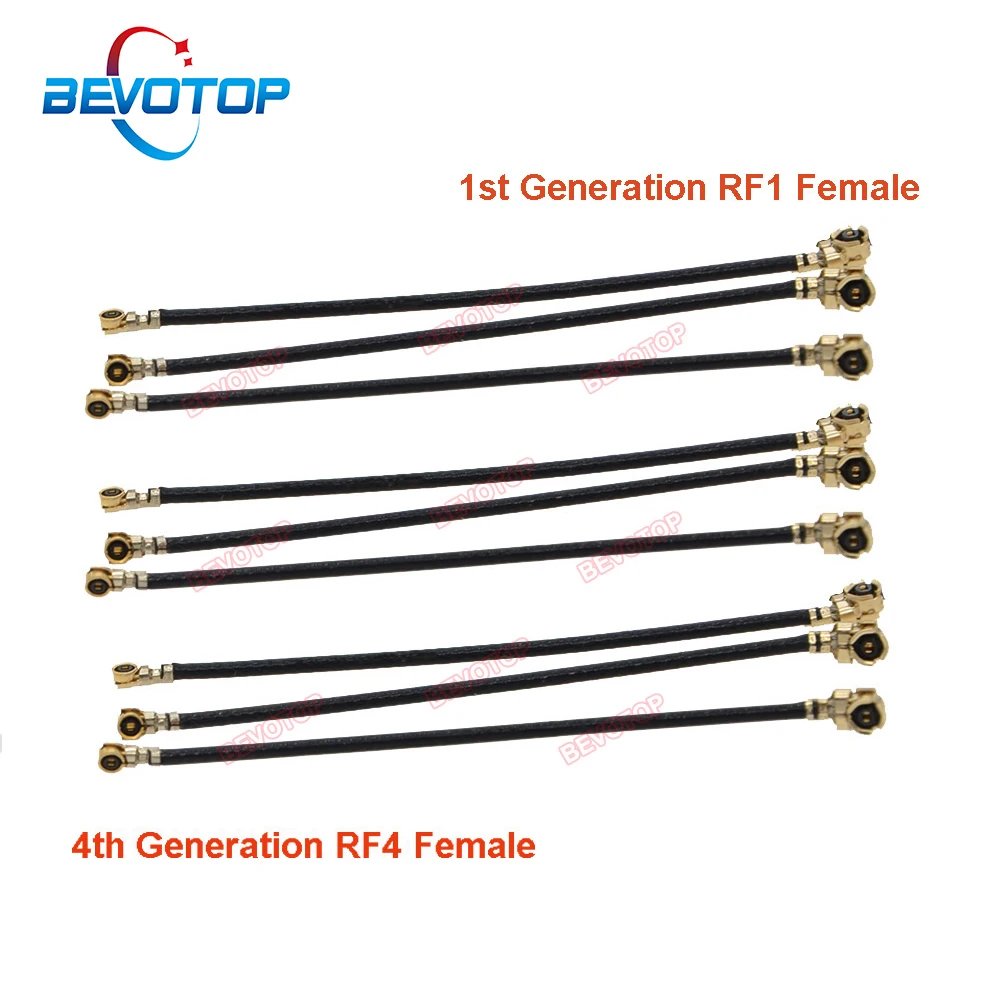 10pcs/lot U.fl IPX Cable Ufl  IPX-1 Female to IPX-4 MHF4 Female Jack RF1.13  Cable for Router 3g 4g Modem BEVOTOP Wholesales