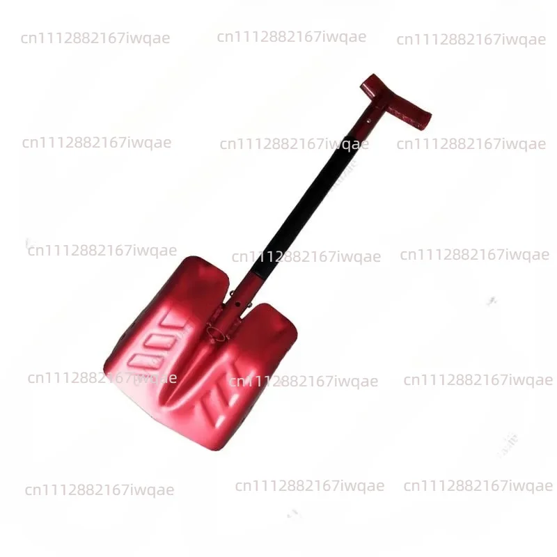 Enhanced Large Aluminum Alloy Telescopic Snow Shovel with Ice Breaking & Sawing Function for Car