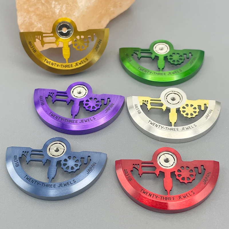 NH35 Rotor NH36 Hammer Rotor Fit for NH38 NH39 4R35 7S26 NH35 NH36 Movement Pendulum Oscillating Weight Hammer Automatic Rotor