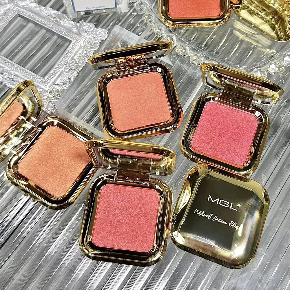 Peach Kiss – fard à joues 3D, crème rouge, mat, nacré, naturel et durable, rendu des couleurs, fard à paupières pour contour du visage
