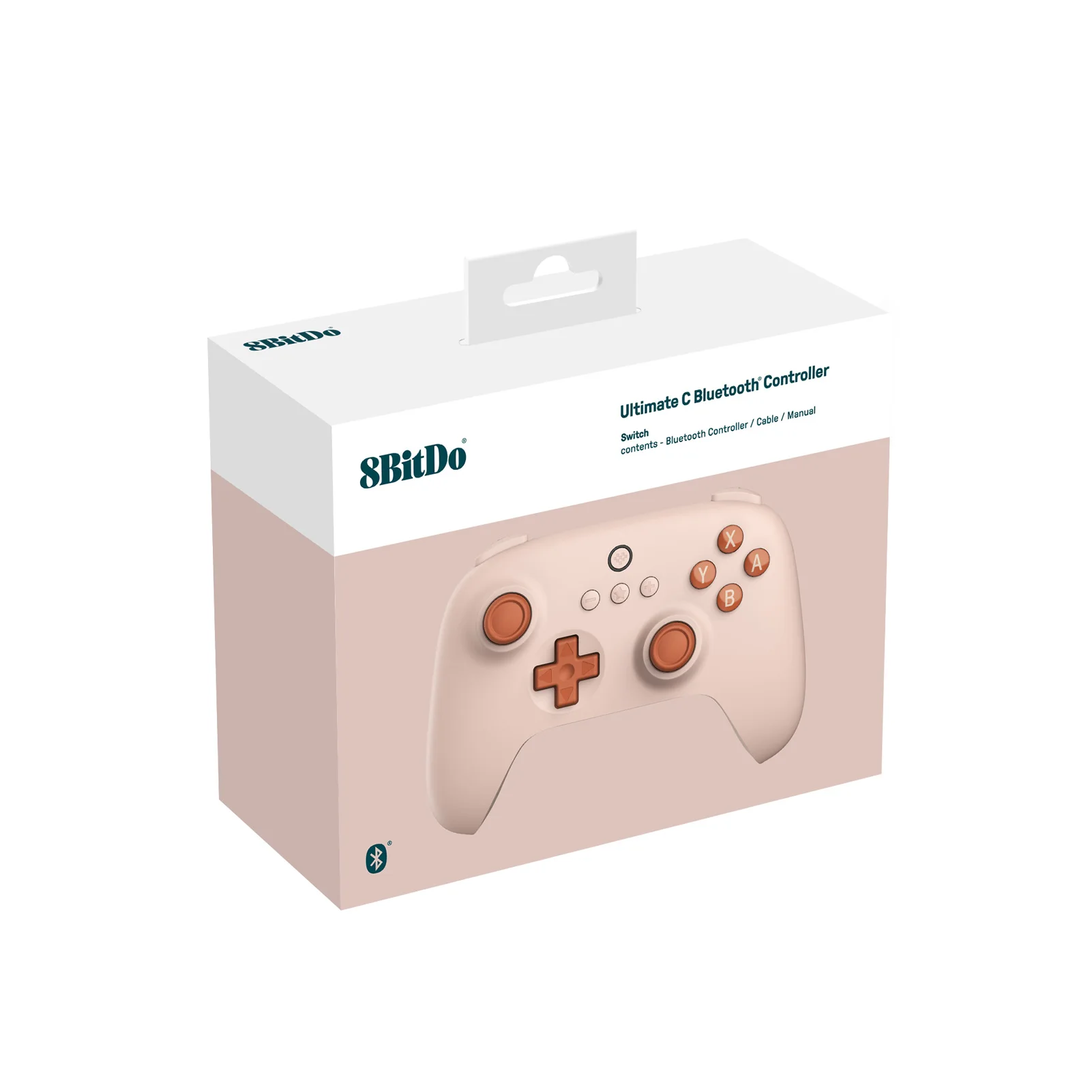 8BitDo-Ultimate C Bluetooth беспроводной джойстик ALPS, геймпад, проводной игровой контроллер для Nintendo Switch OLED Switch Lite PINK