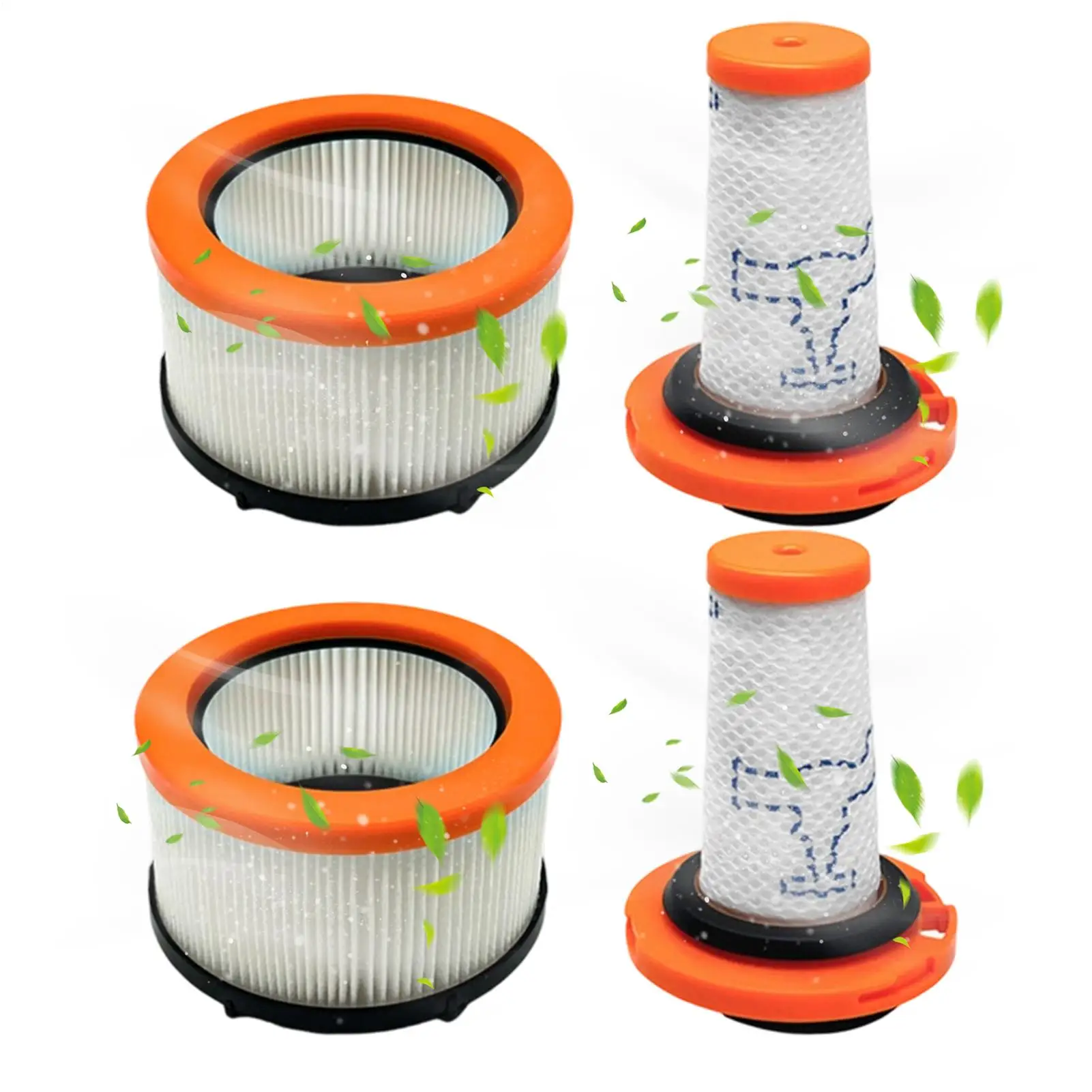 Replacement Vacuum Cleaner Filter Professional Dust Proof Air Parts For Household Car Pet Sofa Couch Furniture And Bed Cleaning