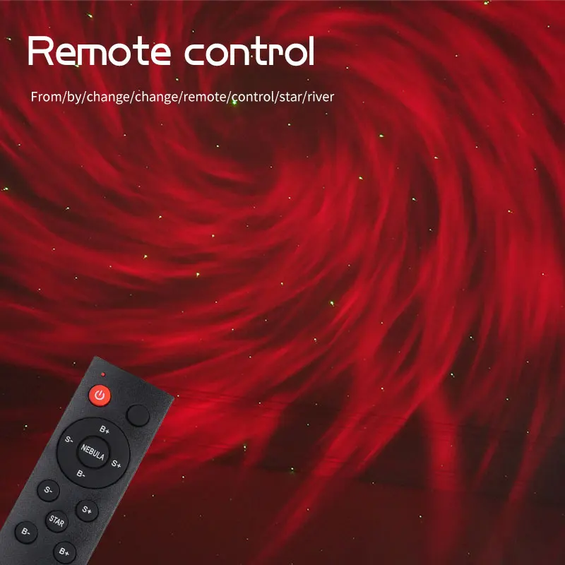 Lâmpada de projeção de estrelas Galaxy Atmosphere Series Space Capsule, 16 luzes, 4 efeitos de luz, com temporizador e controle remoto, Natal