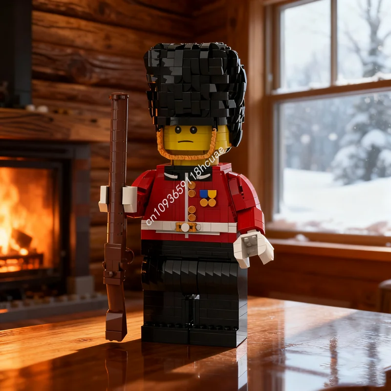 1234 pièces MOC garde royale figurine modèle blocs de construction Architecture assembler bricolage jouets idée créative cadeau de noël brique enfants