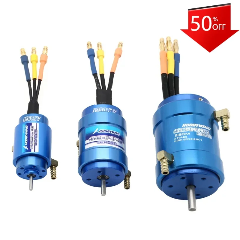 UniFly1pcs excellent HOBBYWING SEAKING 2040SL 2848SL 3660SL Brushless Motor W/Water-cooling