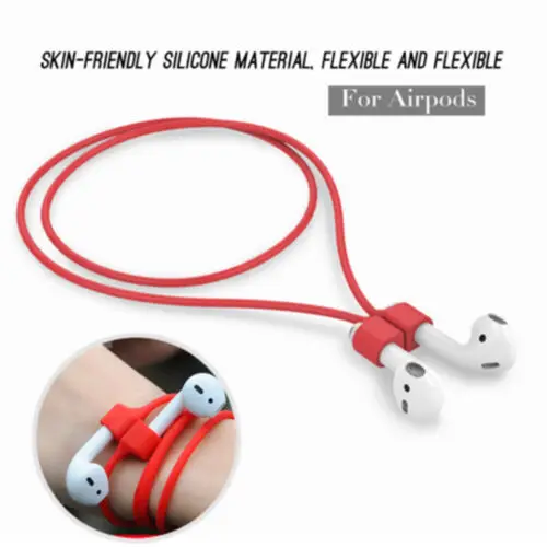 Anti Lost Strap Magnetic String Rope For AirPods Pro Strap Soft Silicone Headset Hanging Neck Rope For AirPods