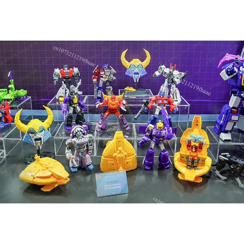 Original Blokees Transformers Blind Box Galaxy Version V8 Optimus Prime Action Figure Assembly Model Kit Toy Mystery Box Gift