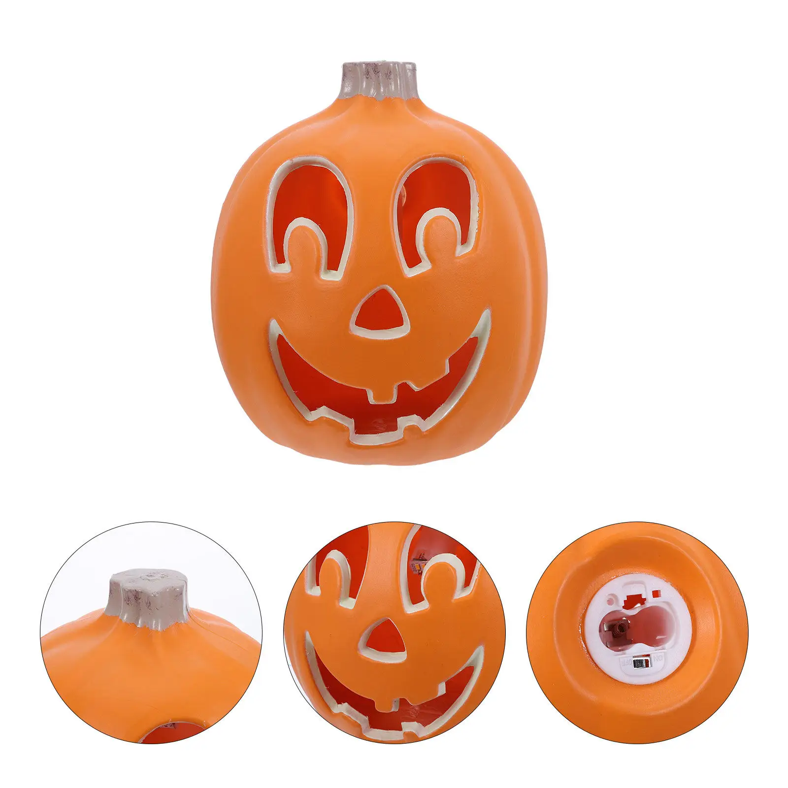 Lantern Pumpkin For Garden Decor Fall Porch Decor Halloween Hollow Lighted Decoration Outdoor Weather-resistant