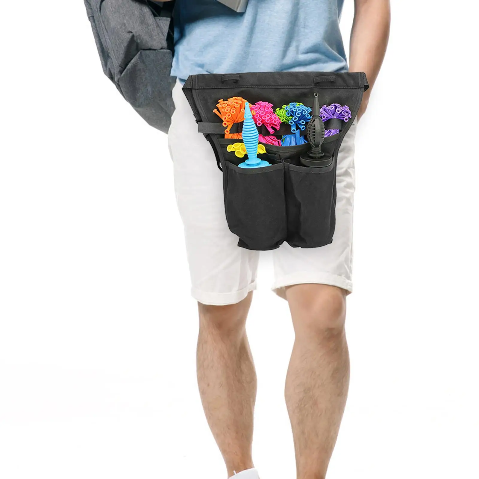 

Фартук с половиной талии, водонепроницаемый для удобного рабочего фартука с воздушным шаром