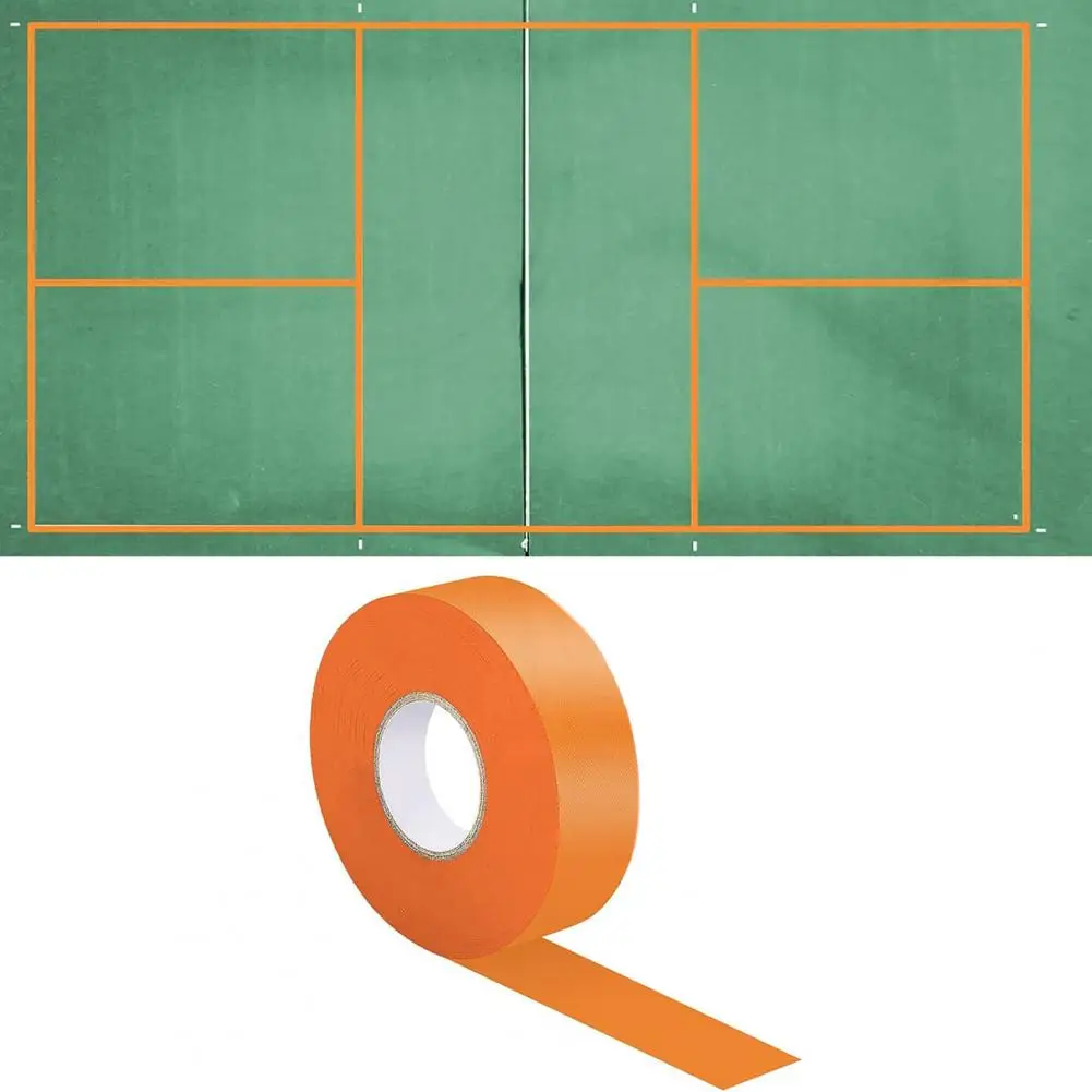 Outdoor Pickleball Court Marking Tape Basketball Tennis Court Tape Self-Adhesive Sports Field Marking Tape Sports Supplies