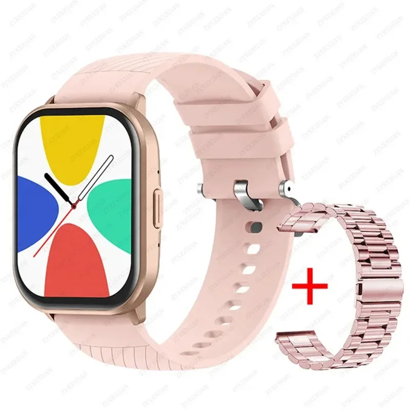 2025 Xiaomi New 100+ Sports Mode Smart Watch Men Women Heart Rate HD Bluetooth Call Smart Watch Men's SmartWatch