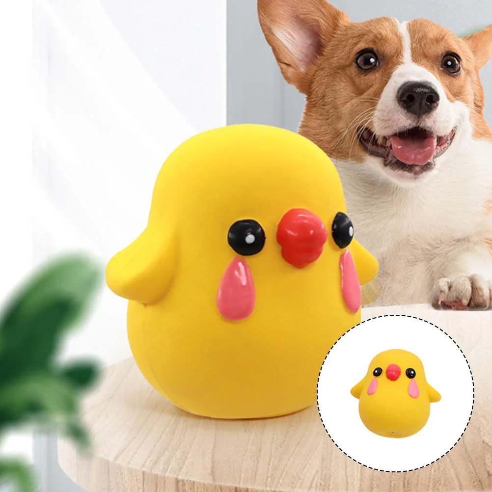 

Dog Toy Funny Squeaky Puppy Teeth Cleaning Toys Small Lovely Chew Pet Molar Plaything