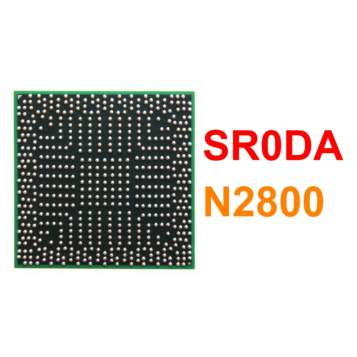 Test: Sehr gutes Produkt, SR0DA N2800 BGA-Chip, Reballing mit Kugeln, IC-Chips.