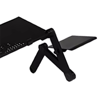 New--Laptop Table Stand With Adjustable Folding Ergonomic Design Stand Notebook Desk For Ultrabook, Netbook Or Tablet