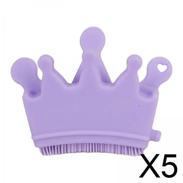 Brosse à ongles violette en Silicone, outil de Support de doigt, porte-brosse pour Nail Art, Support Compact pour Salon de manucure, équipement de décoration des ongles