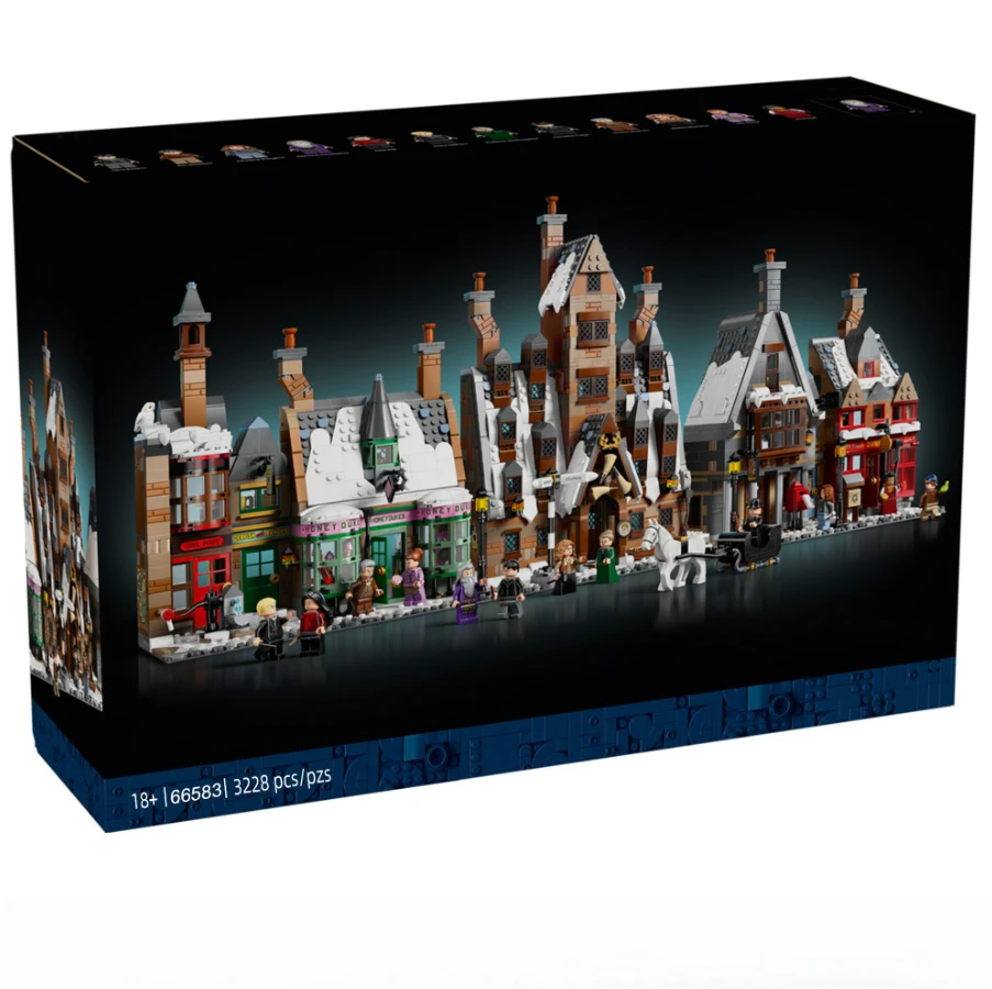 2025 In Stock New 3228pcs  Hogsmeade  76457 Harry Set Building Block Brick Set Children's Christmas Toys Model Birthday