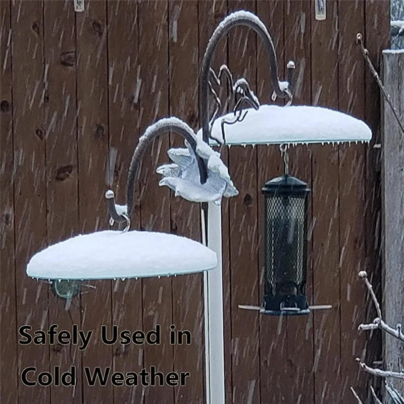 

AB33-Стеклянная перегородка для белки для кормления птиц - крючки для овчарки/подвешивание столба - прозрачная 13-дюймовая большая защита от атмосферных воздействий, прочная, легкая T