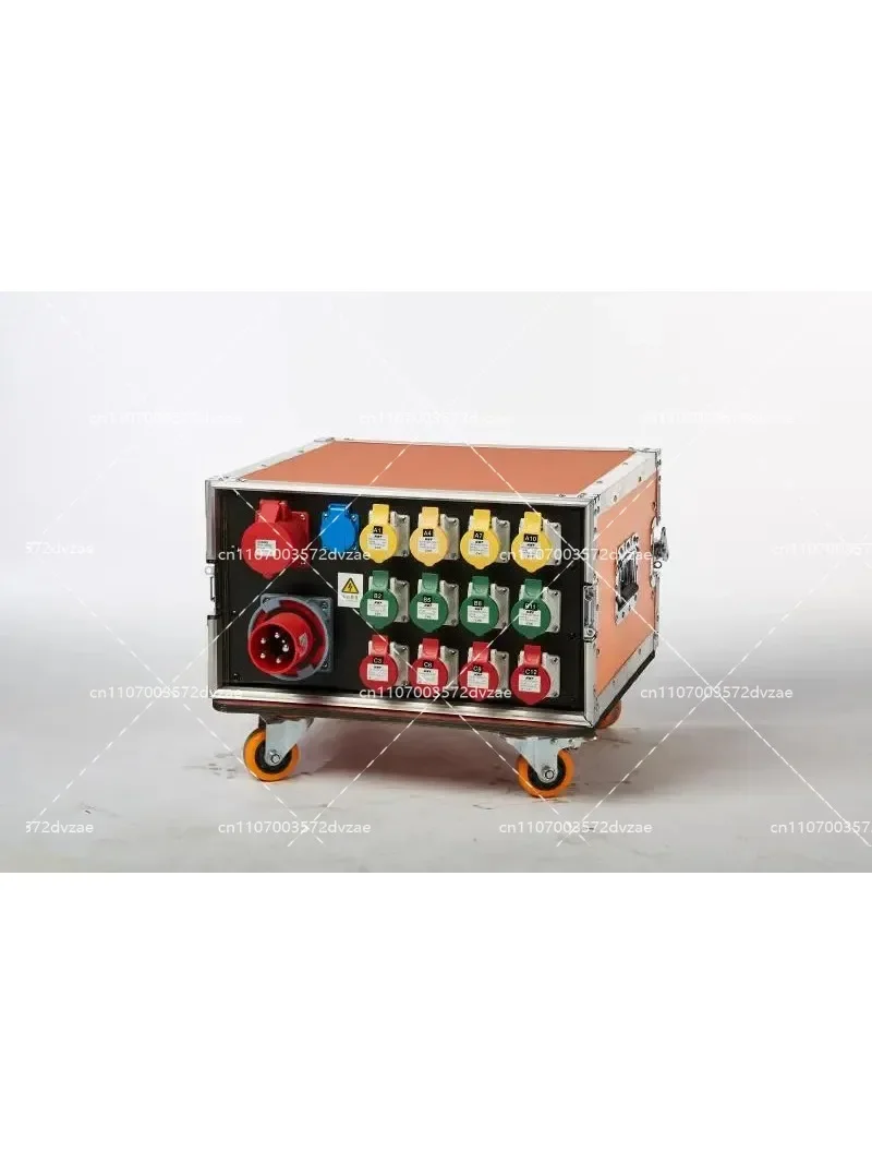 12-Way Stage Power Distribution Box with Leakage Protection Large Screen Lighting & Audio Cabinet Controller