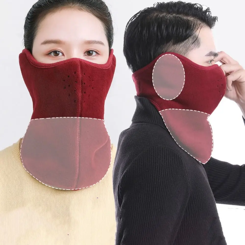 Máscara de orejeras térmicas, bufanda Simple, protección para el cuello, envoltura de orejeras, calentador de orejas, a prueba de polvo, máscara de invierno para montar