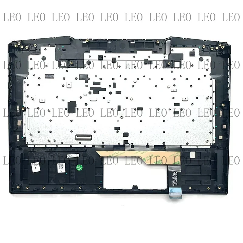 JJ  Palmrest Full Colorful Backlit Keyboard For MSI GP66 GE66 MS-1541 1543 Blue Top