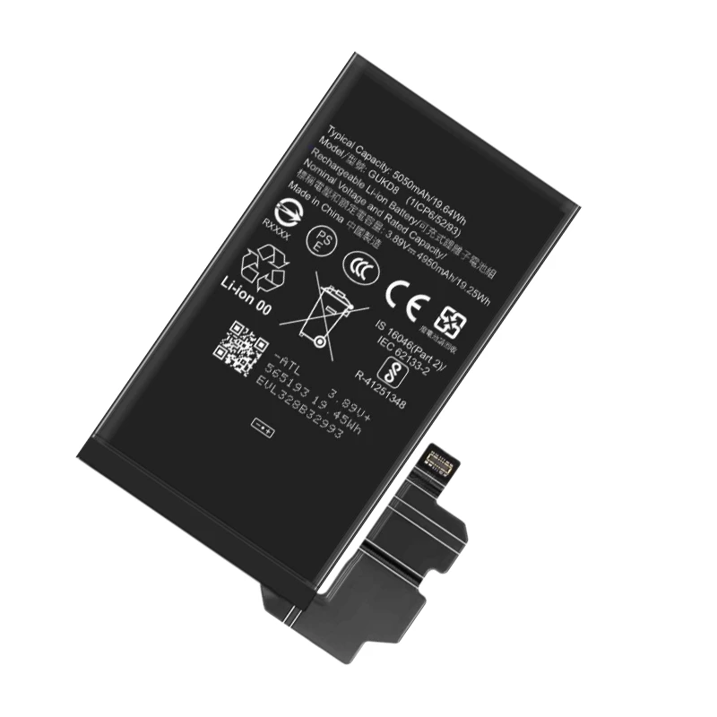High Quality GUKD8 3.89V 5050mAh Battery For Google pixel 8 pro Brand New Replacement Battery