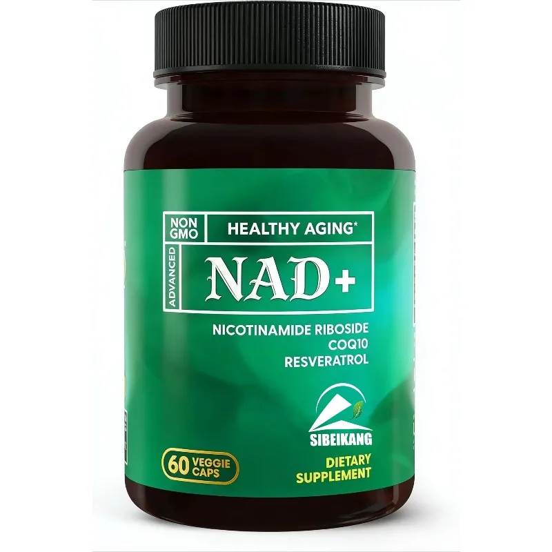 

Капсулы NAD с 300 мг никотинамид рибозидида, коэнзимом Q10 и ресвератролом, способствующие здоровому старению и клеточной энергии.