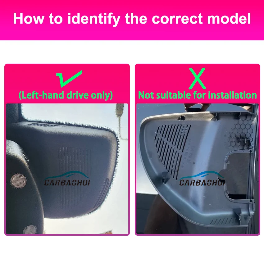 

Plug and Play Car DVR UHD 4K Dash Cam Camera For Mercedes-Benz MB GLA 180 X156 cla 200d w117 CLA200d 136PS w176 GLA180 2015-2019