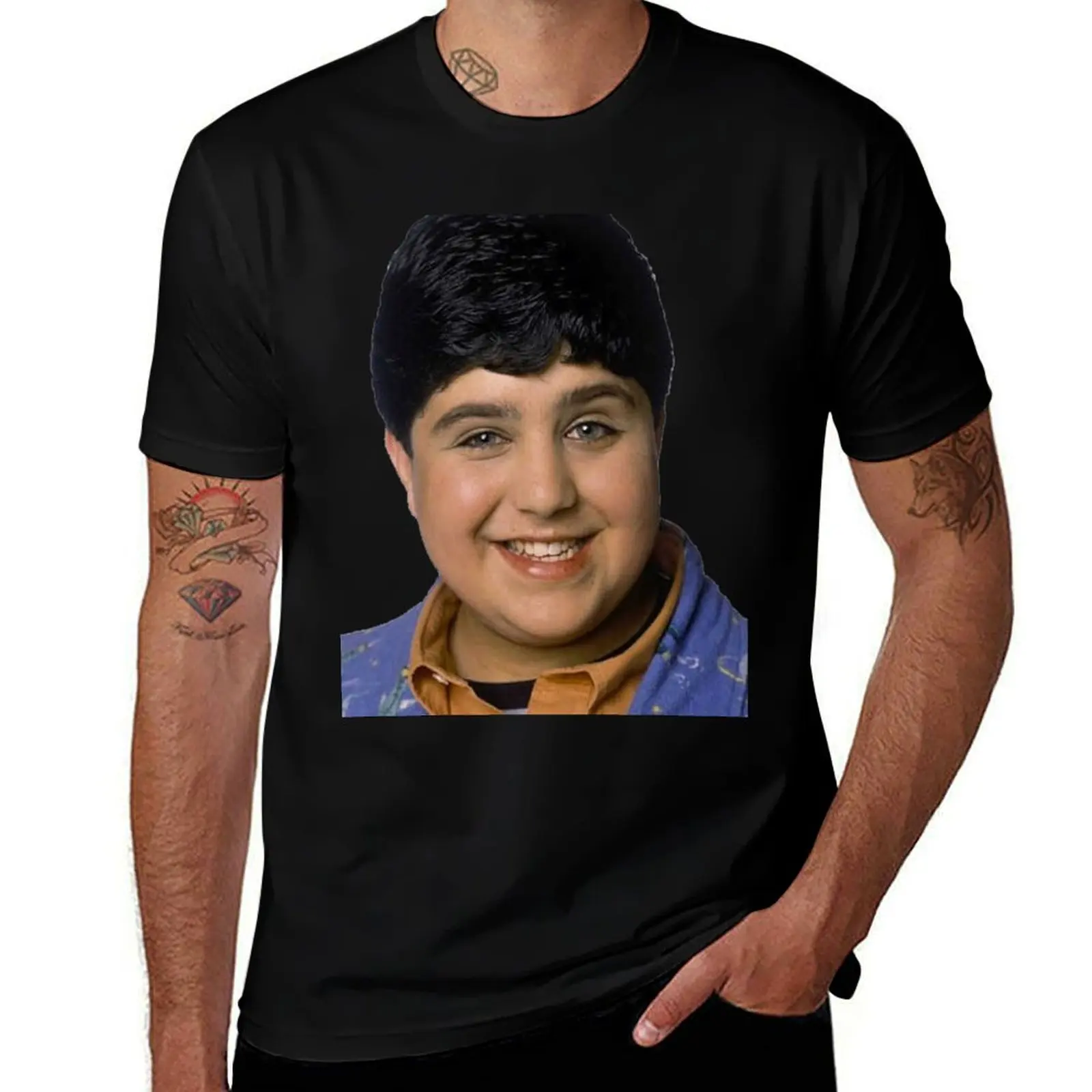 

Josh Peck Portrait T-Shirt t shirts cotton 100% man t shirt designer T-Shirt