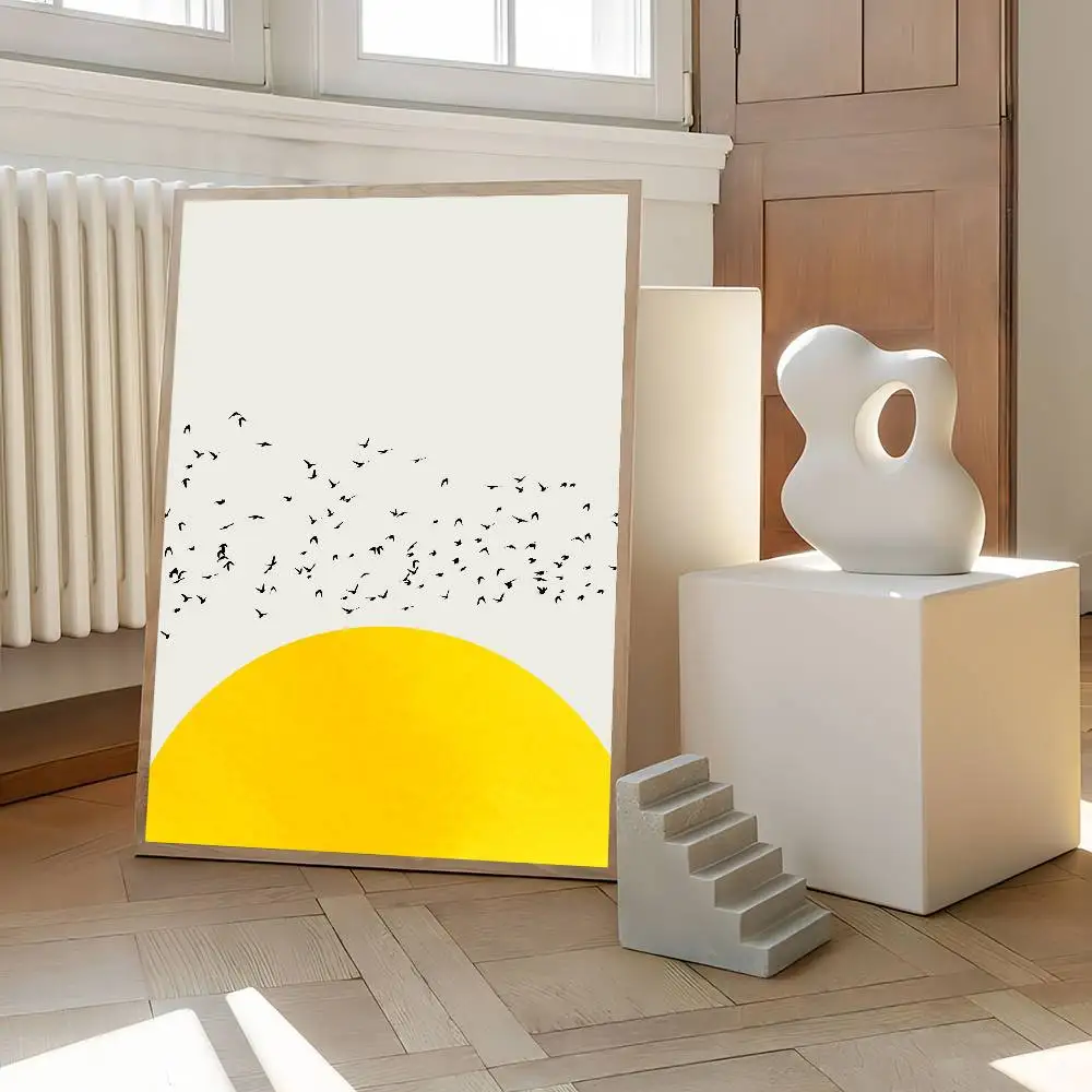 A Thousand Birds Poster High Quality Print Waterproof Wall Art Sticker For Bar Living Room Decor Gift