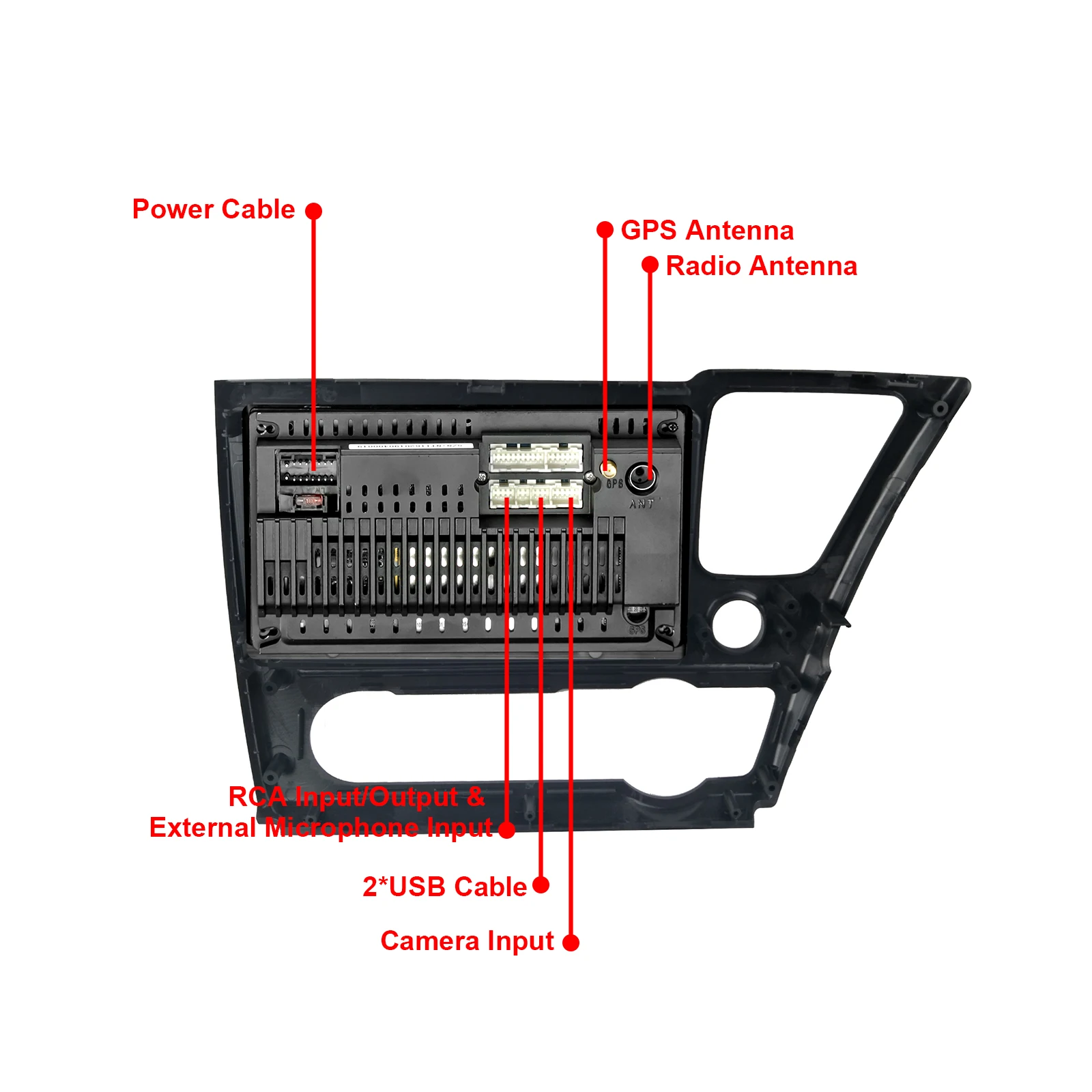 2013 -2015 High Definition 1024 X 600 Pixel Quad Core 2+16GB GPS Navigation 9 Inch Android Car DVD Player
