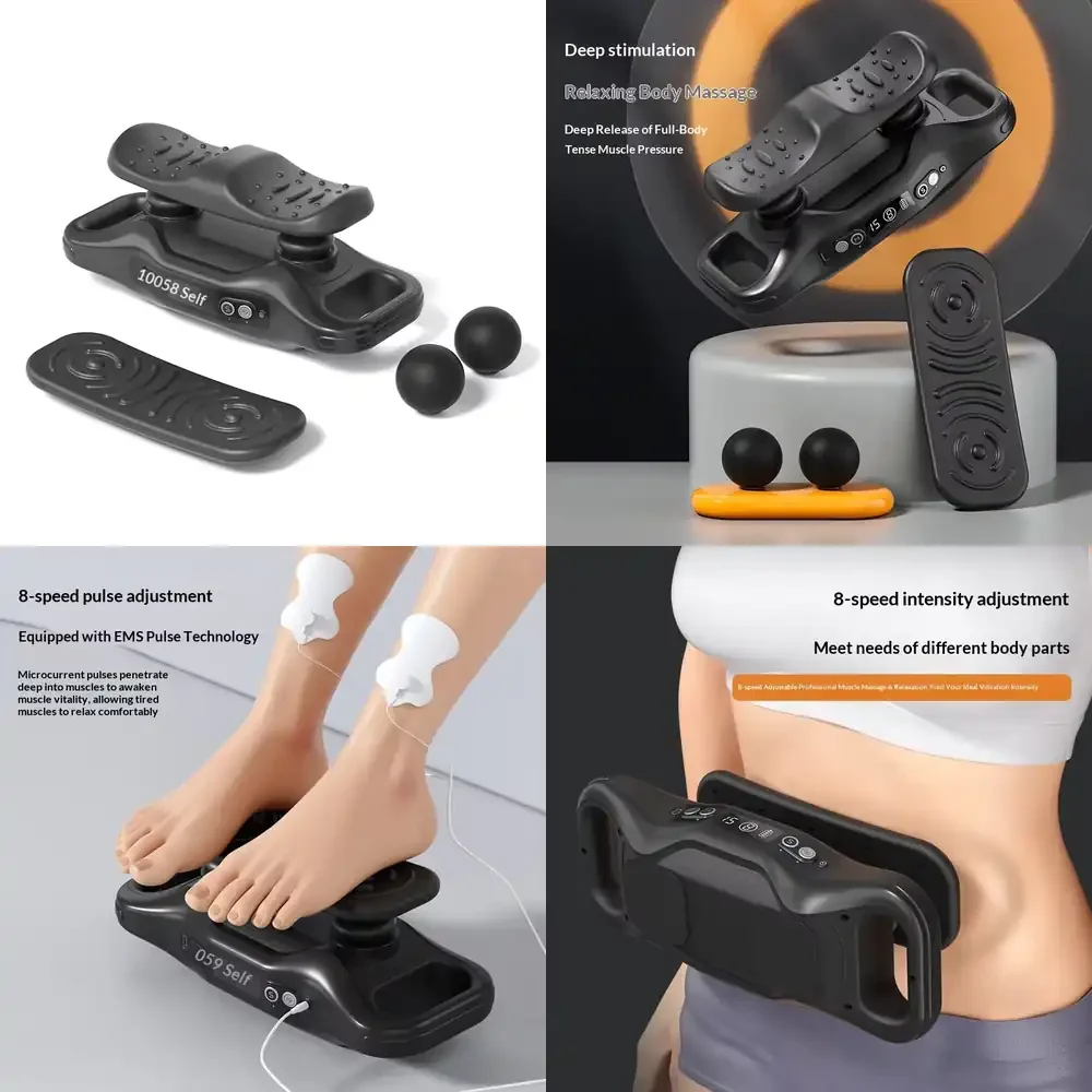 

Fascia Massage Multi-function Muscle Relaxation EMS Microcurrent Back Timing Control Built-In Battery Model HB010 Home