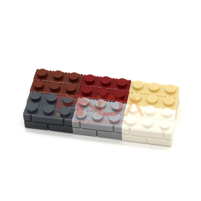 30 Uds. Bloques de construcción 1x2 1x3 1x4 2x2 puntos tamaño creativo educativo Compatible con juguetes de marca para niños