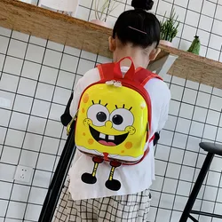 Spongebob Squarepants Kindergarten Schoolbag Anime Cartoon Pc Eggshell Bags Children Backpack Toddler Backpack Mini Bags