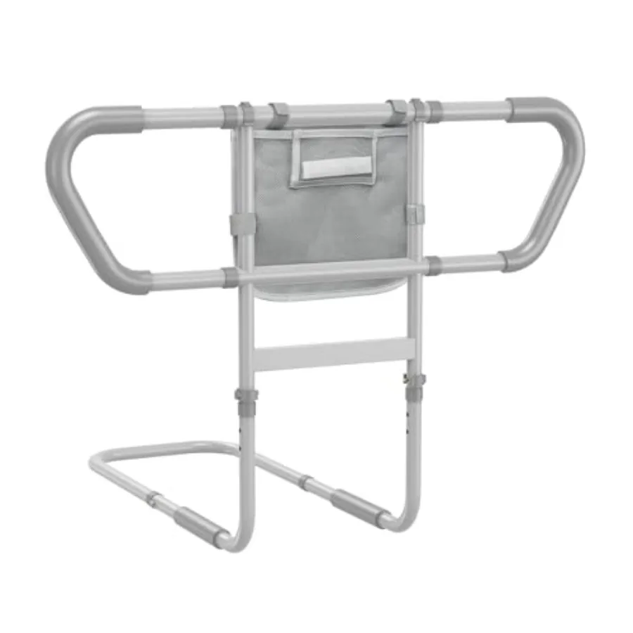 Bed Rails for Elderly Adults Safety 2026 Upgraded and ASTM Compliant Adjustable Bed Cane with Ergonomic Non-Slip Handle Storage