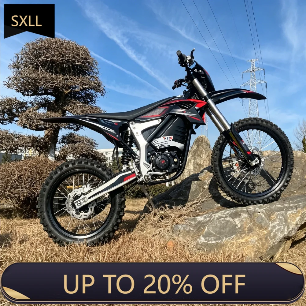SXLL W TYE 3kW CNC Aluminum Frame 72V 60Ah/73Ah Electric Off-Road Motorcycle