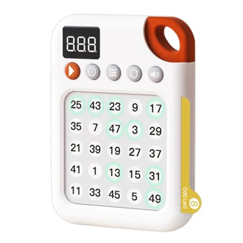CYGJ-Educational Smart Digital Sudoku Game Console 80 Card Mental Training For Children Sensory Learning