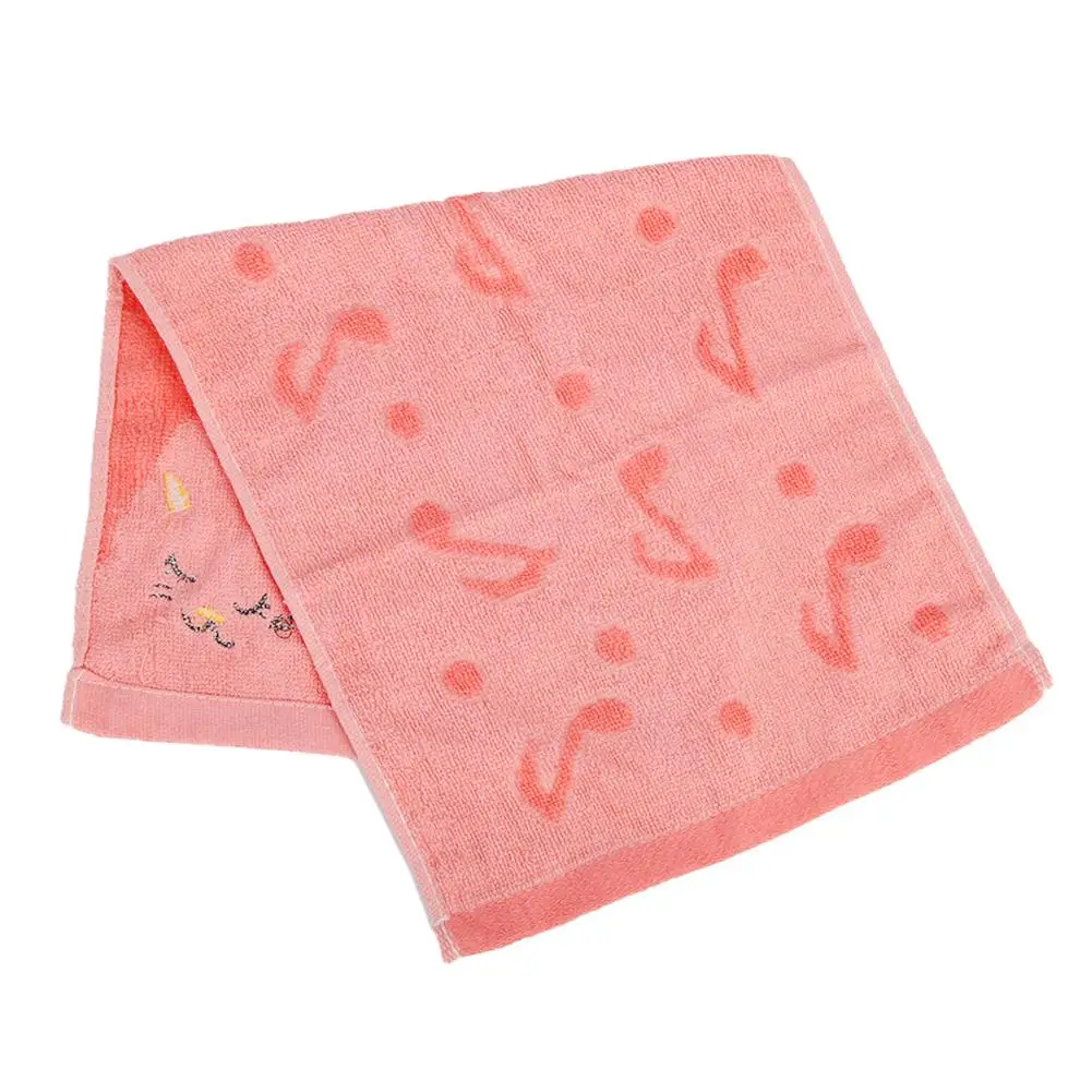 Cat Musical Note Bath Towel for Children, Shower Cloth, Home Gift