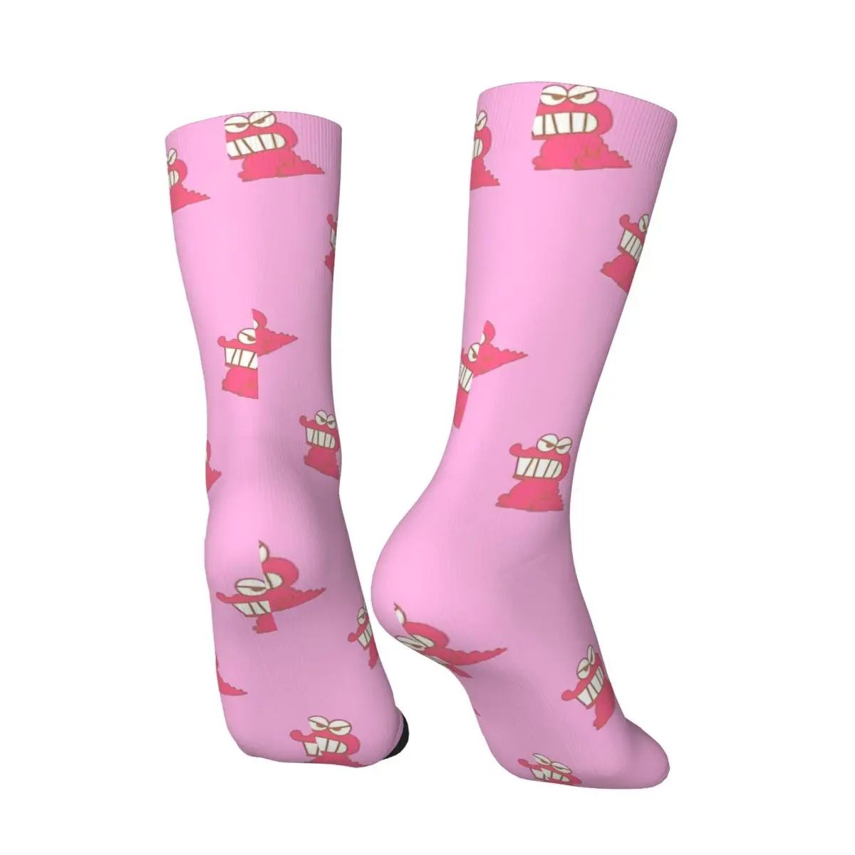 Calcetines Crayon Shin-chan, medias divertidas de otoño, calcetines antideslizantes para mujeres y hombres, calcetines personalizados de alta calidad para exteriores