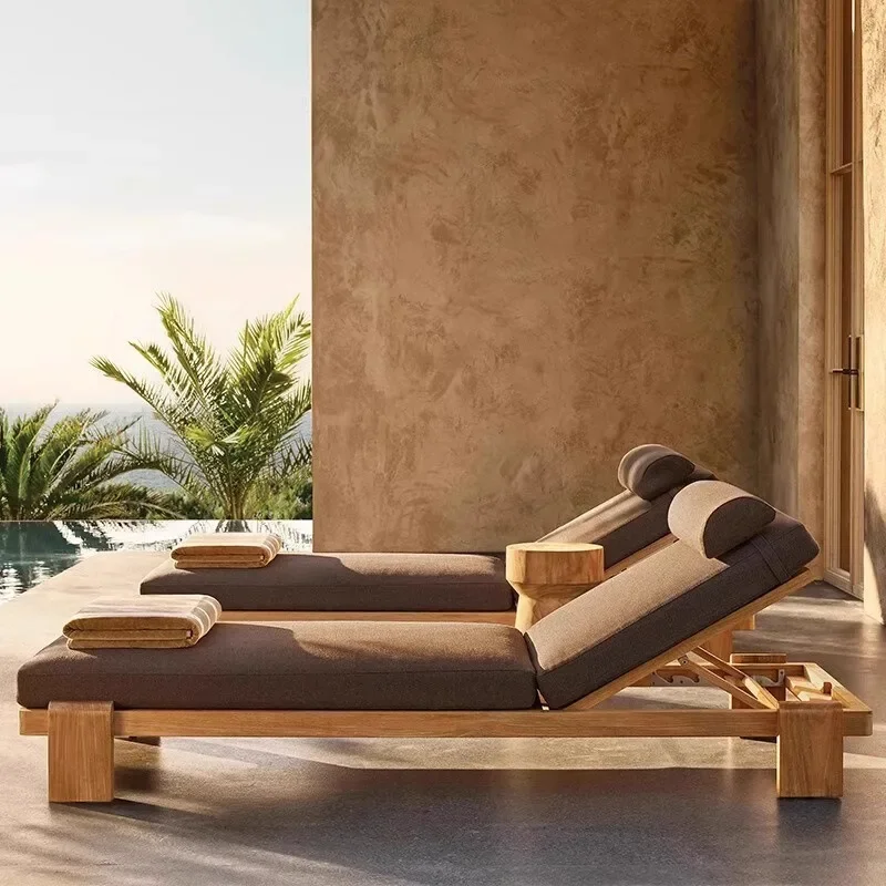 OEMOutdoor Lounges, Pool Loungers Resort Terrace Sunbathing, Beach Chairs