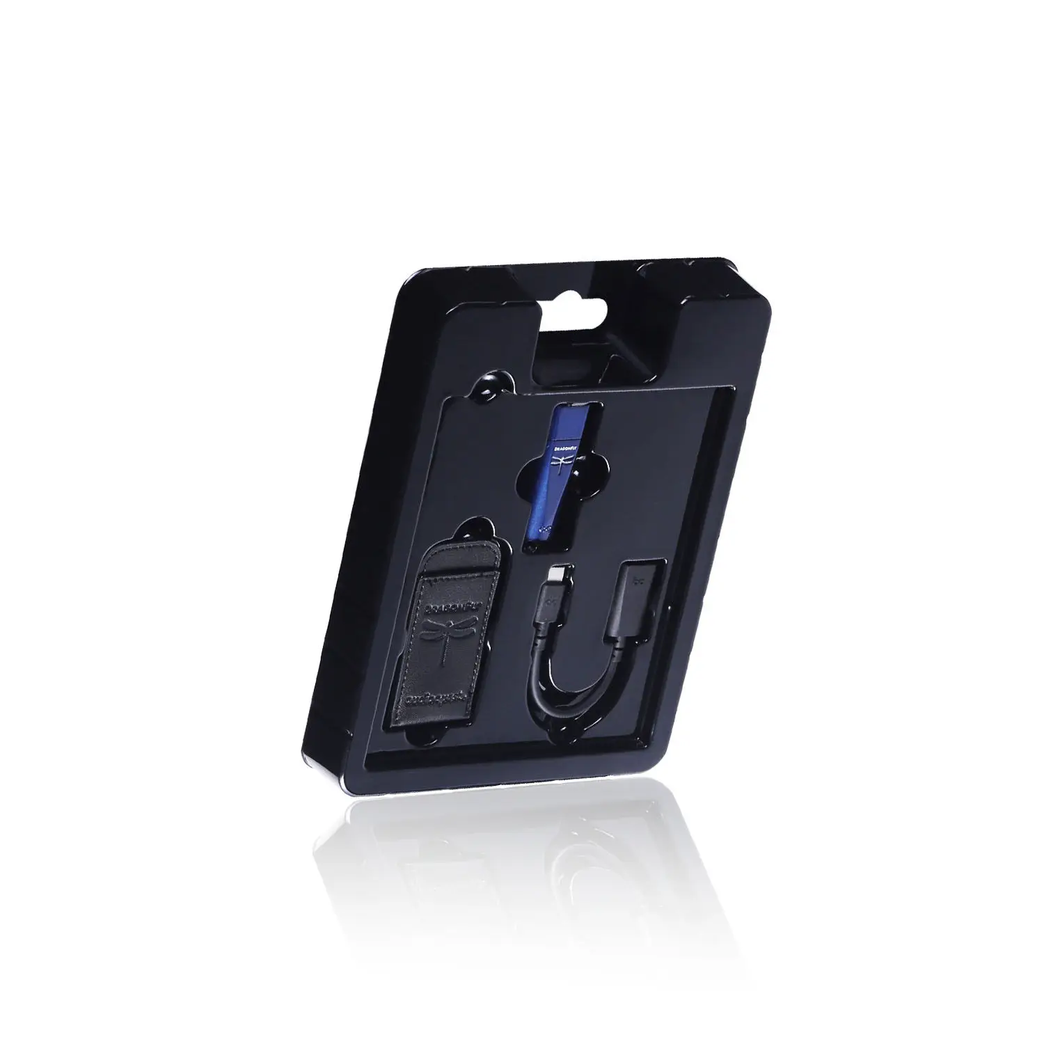 American Audioquest Line Saint DragonFly Cobalt Blue Dragonfly DAC Headphone Amplifier Mobile Phone Small Tail