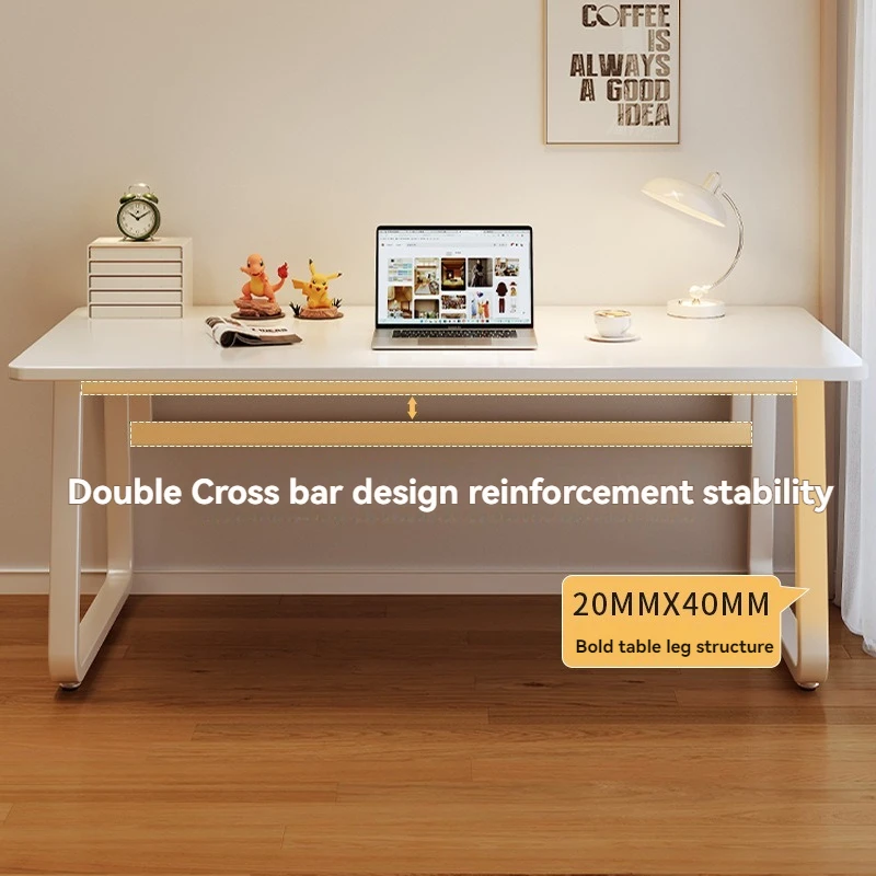 Scrivania per uso domestico, scrivania per studenti, scrivania da studio, piccolo layout, scrivania da ufficio minimalista, scrivania da camera da letto, stile minimalista, compu