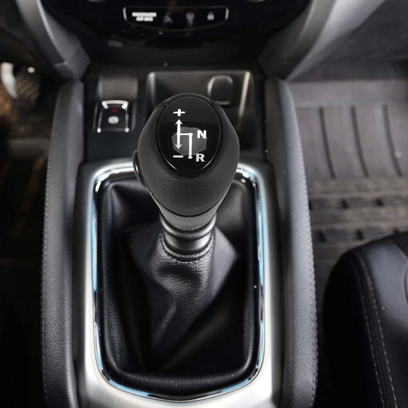 Auto Parts Leather Automatic Gear Shift Knob Lever Shifter For Mercedes Benz Smart Fortwo Roadster 450 451 Brabus Fortwo