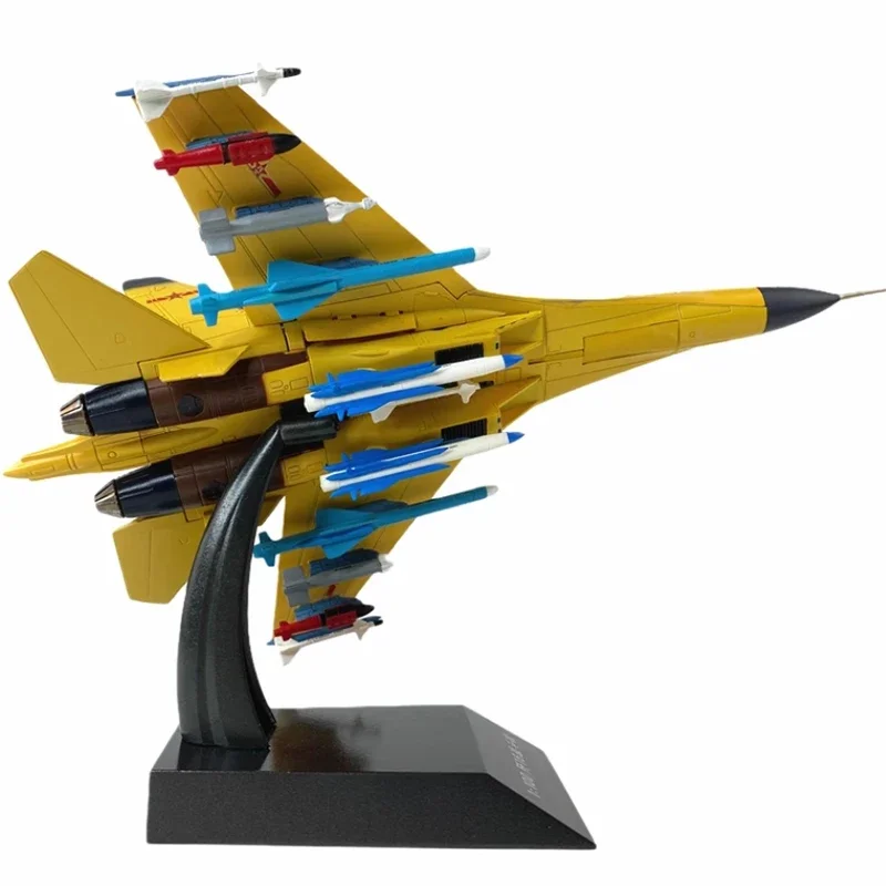 Diecast 1:100 Scale J-16 fighter Alloy Finished Simulation Model Toy Static Decoration Souvenir Gifts For Adult Boy