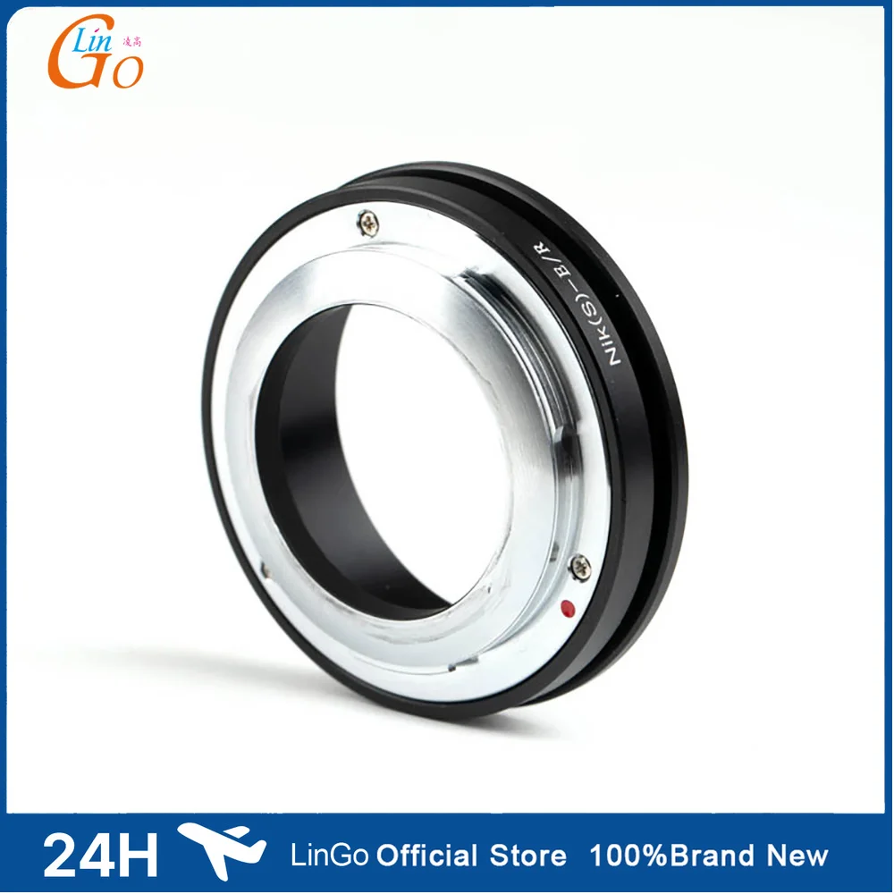LinGo NIK(s)-EOS R Mount Adapter Ring for Nikon AI S Lens and for Canon for EOS R mount Camera,Lenses & Accessories