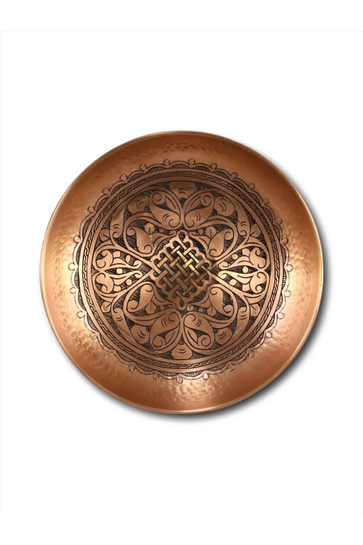 Uras Copper Bath bowl Custom Embroidered 20 Cm luxury bowl English bowl